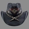 HAT1020 Rattler Country Hat Black B