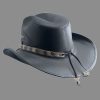 HAT1020 Rattler Country Hat Black C